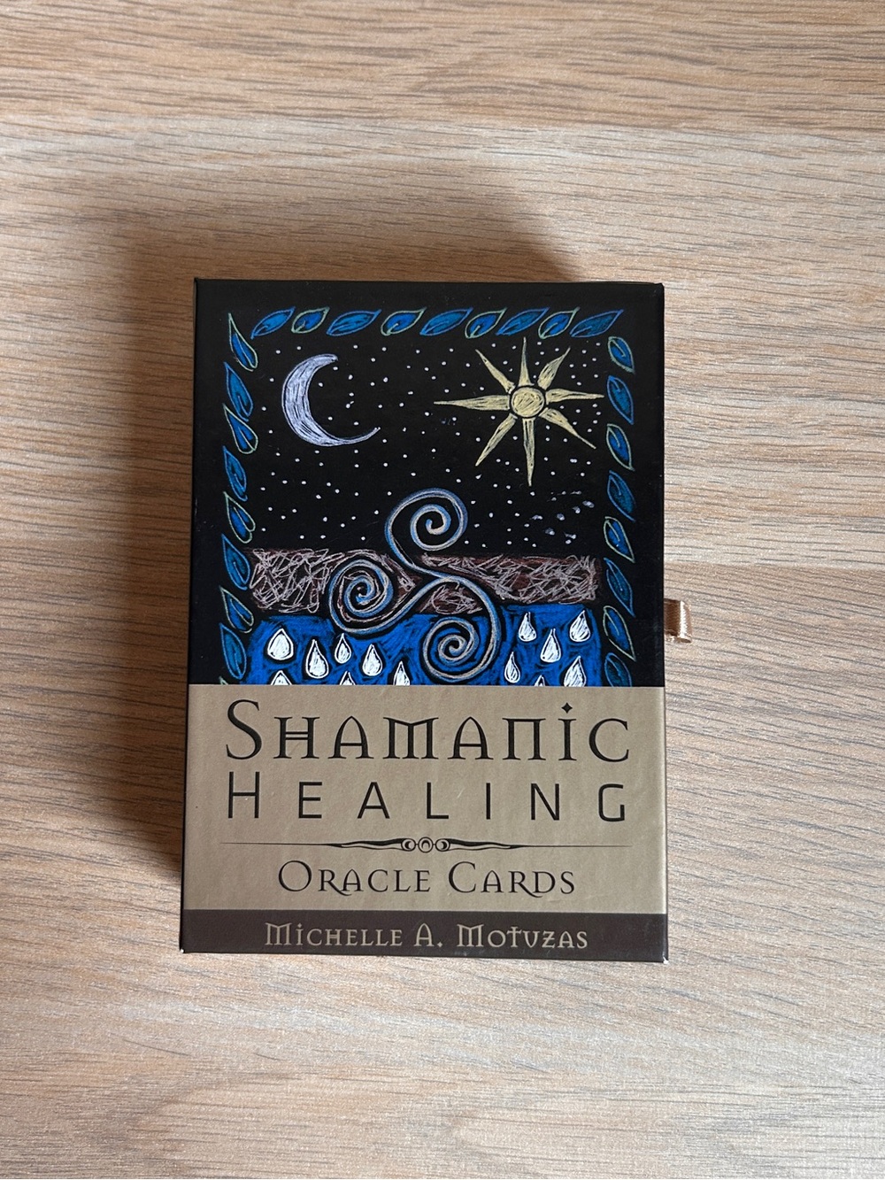 Shamanic Healing Oracle Cards by Michelle A. Motyvas - Black & Blue